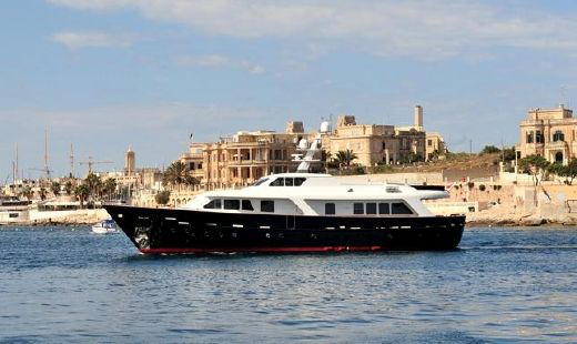 Luxury yacht Harmonya is now available for Mediterranean charters