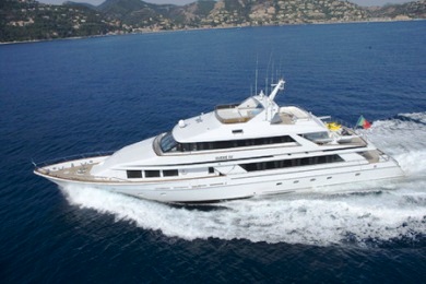 Motor yacht Cloud Atlas is ready for charter now in the Mediterranean