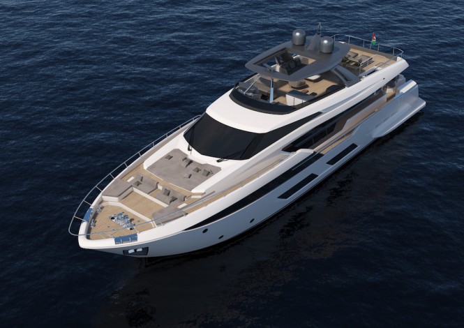 Ferretti Yachts 920_portside