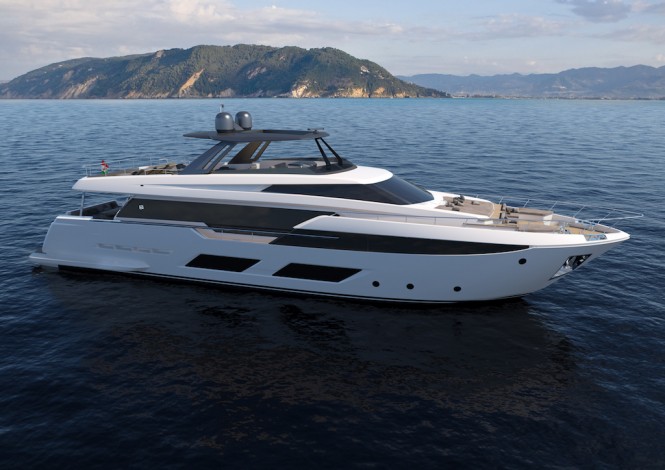 New In Build: maxi flybridge Ferretti Yachts 920