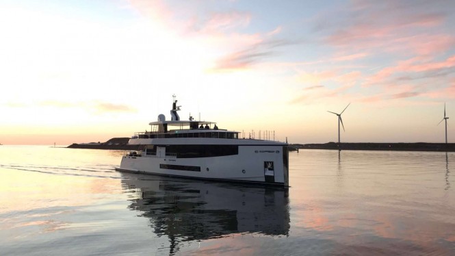 More information and images of the Brand New Superyacht Letani