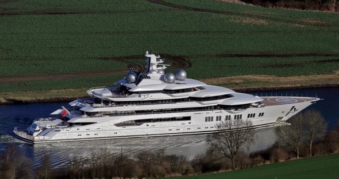 Highly Anticipated Mega Yacht Delivery of 2017: Lurssen Project Mistral named Amadea
