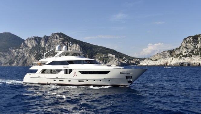 Special offer: M/Y Takara ready for Mediterranean charter with Mallorca berth included