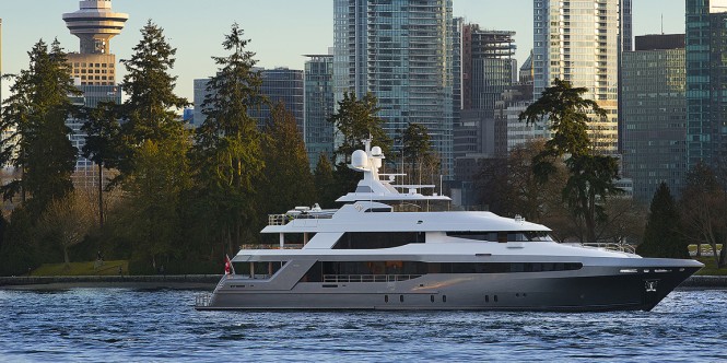 Crescent 145′ Custom Yacht Delivered and Named “Mucho Mas”