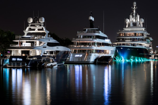 Photo of the week: Superyachts in Miami