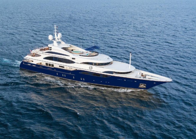 New Paint Job: M/Y LADY MICHELLE ready to impress on Amalfi and Western Mediterranean charters