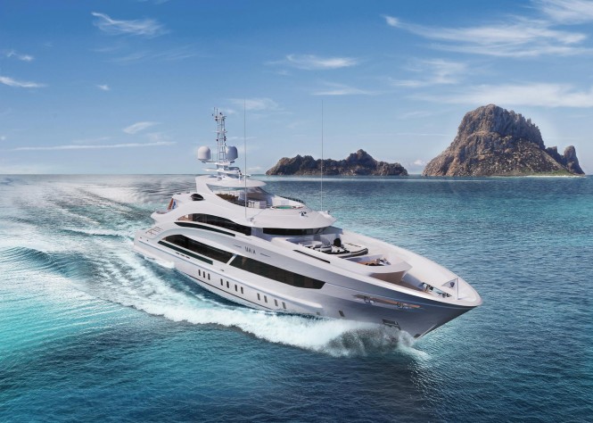 Project Maia Unveiled at Heesen Yachts
