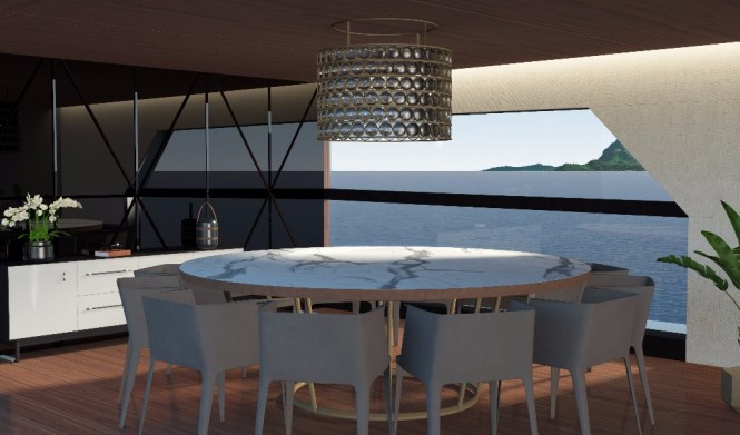 Baglietto 55m Santa Maria Magnolfi - Dining room