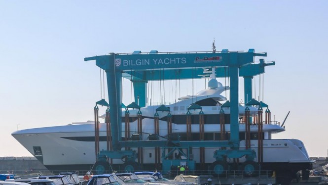 Motor Yacht Dusur Extended to 51m and Ready for the Mediterranean Season