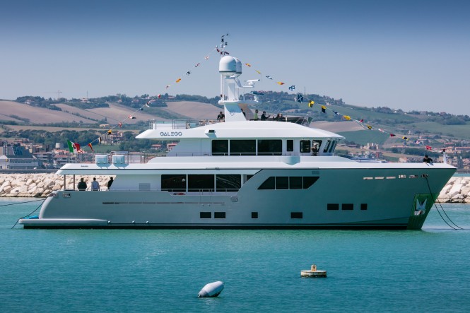 Cantiere delle Marche launched M/Y GALEGO
