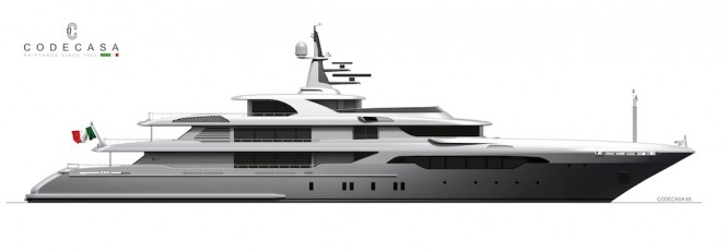 Codecasa Shipyards building the new Superyacht CODECASA 65