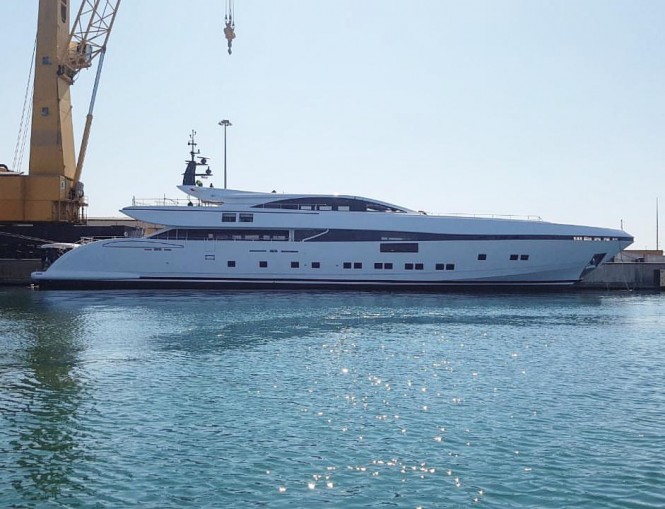 CCN Launched 50m Superyacht Elsea