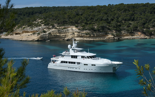 Beautiful luxury yacht Christina G available for Mediterranean charter