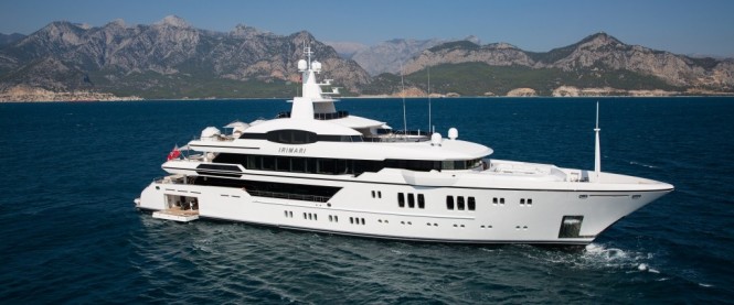 Mark your special occasion with a Mediterranean charter aboard M/Y Irimari