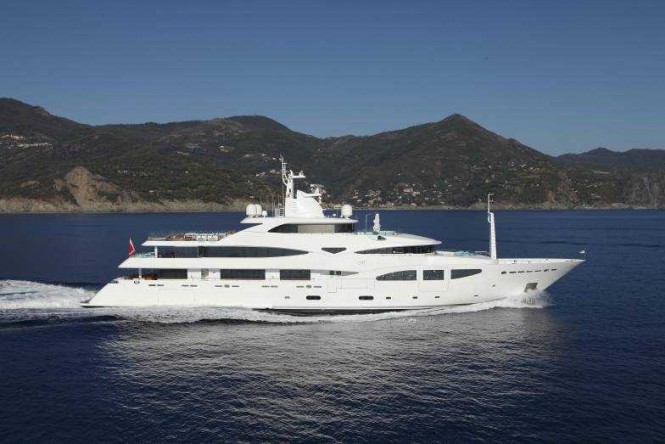 Luxury yacht RAMBLE ON ROSE available for charter in the Western Mediterranean
