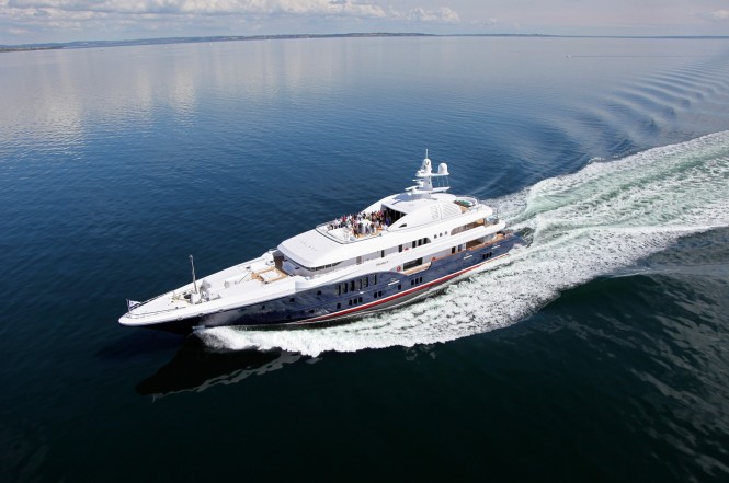 SYCARA V from above - photo credit Nobiskrug shipyard
