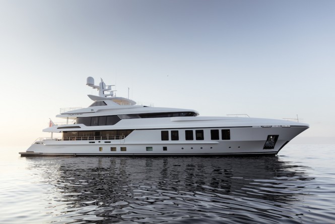 Turquoise Yachts Unveiled First Photos of Superyacht Razan Upon Her Delivery
