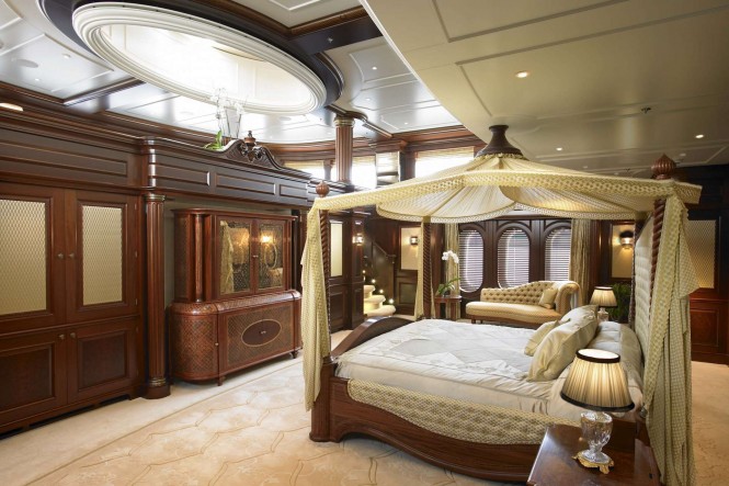 ANNA owner stateroom - Photo credit Feadship
