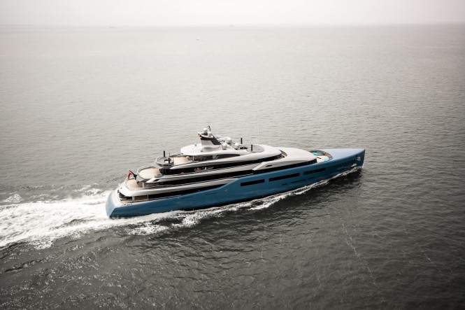 Abeking & Rasmussen 98m MY Aviva, May 2017