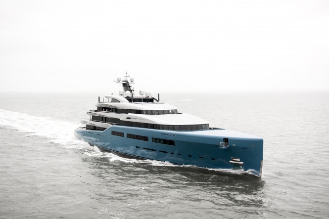 Official Images: 98m Superyacht Aviva Delivered