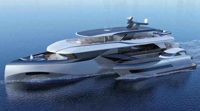 Baikal Yachts Presented the Innovative 36m Trimaran Baikal 36 SMT for Divers