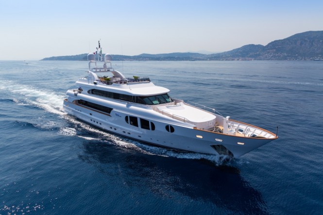 Mediterranean charter yacht Bina has a confirmed berth for the Cannes Film Festival