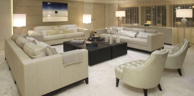 Luxury yacht ICON - Main salon