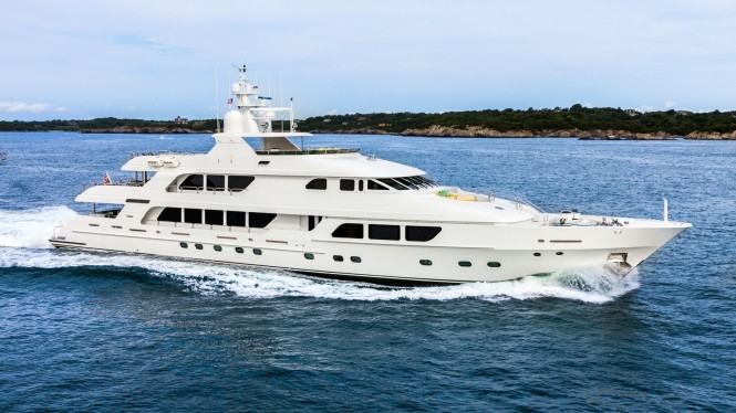 M/Y Three Forks now available on the New England charter market