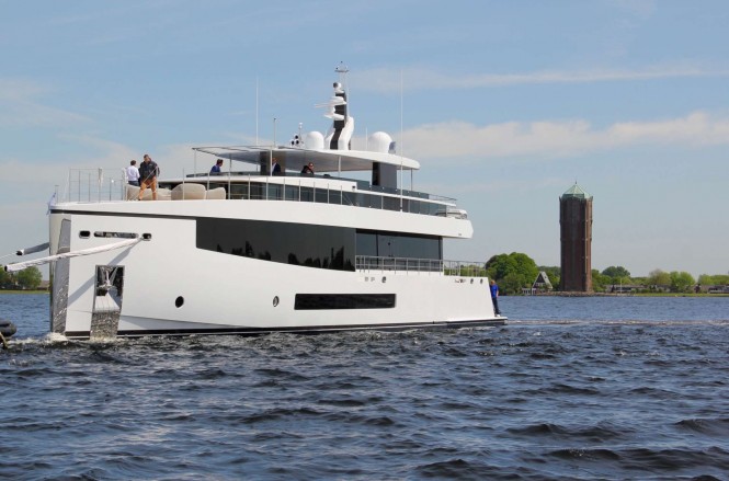 New from Feadship: 35M Superyacht CID hits water, ready to cruise