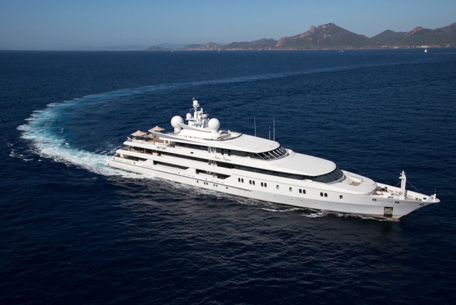 Take a Mediterranean charter aboard superyacht Indian Empress