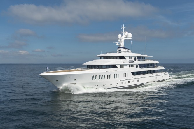 Superyacht Delivery: 74m M/Y AURORA by Lurssen handed over to her Owners
