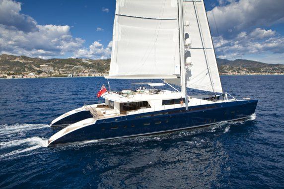 Luxury catamaran HEMISPHERE - Built by Pendennis