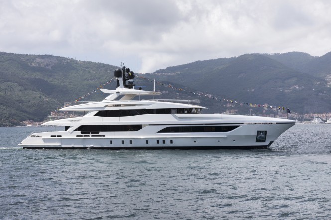 48m luxury yacht Andiamo launched by Baglietto