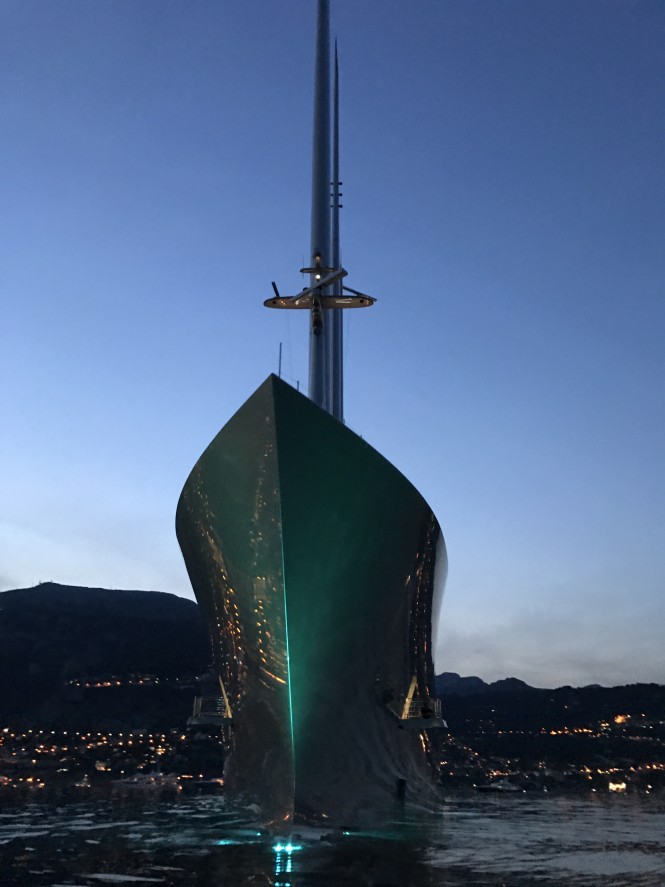 Sailing Yacht A in Monaco May 2017 - Photo credit Sam Malins