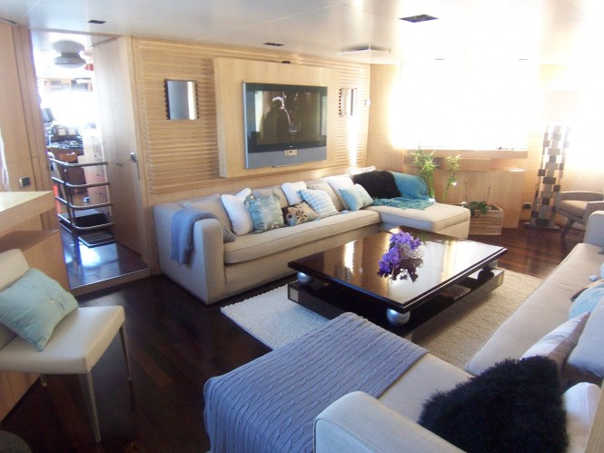 Superyacht ALTER EGO - Forward salon