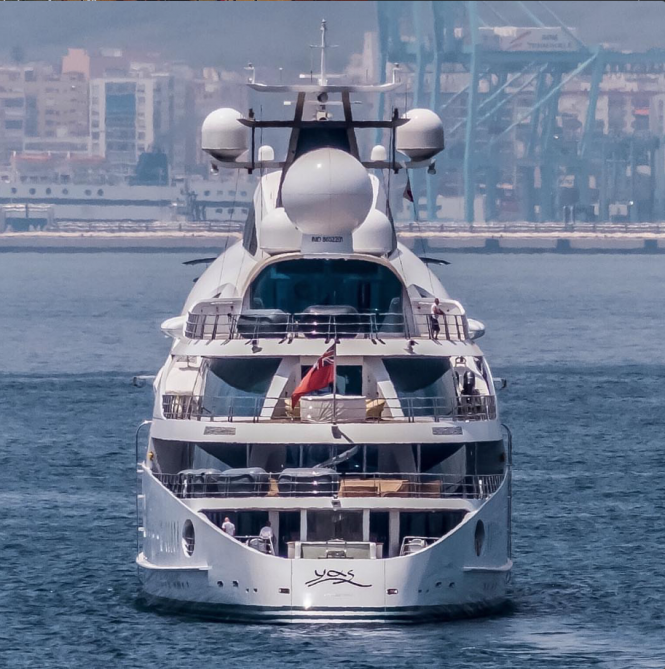 Yas. Photo credit @superyachts_gibraltar