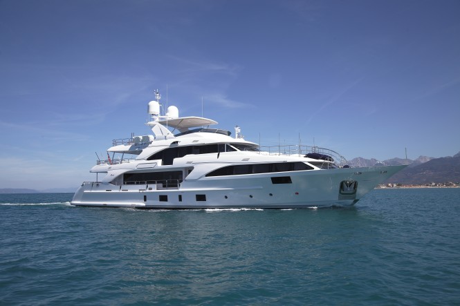 Benetti motor yacht Lady Lillian delivered to owner