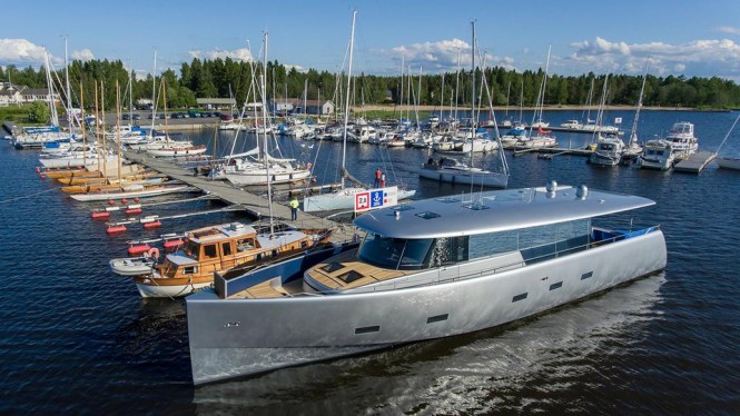 Motor Yacht Bill & Me Launched at Baltic Yachts