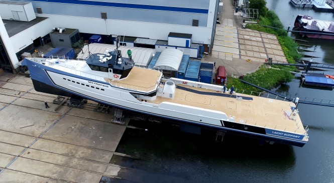 DAMEN shipyard launches NEW FRONTIERS
