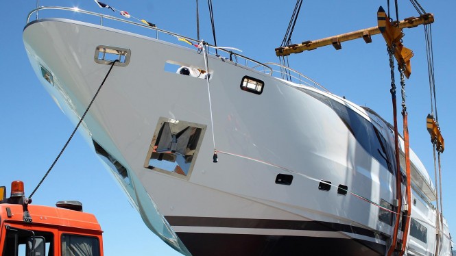 Fipa Group Launched Motor Yacht Harmony