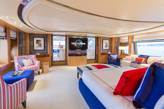 Luxury yacht AIR - Master suite