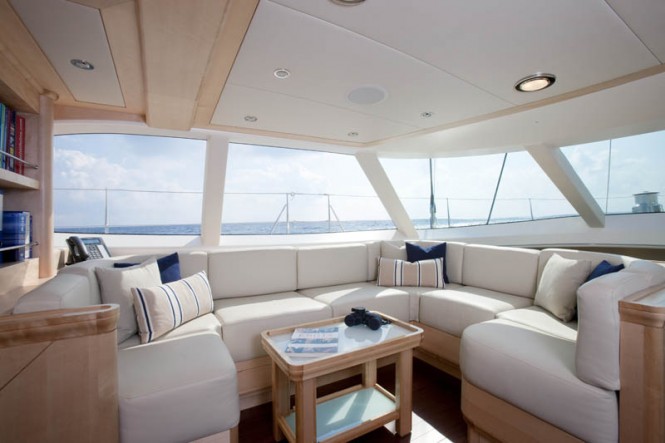 Luxury yacht NOSTROMO - Salon