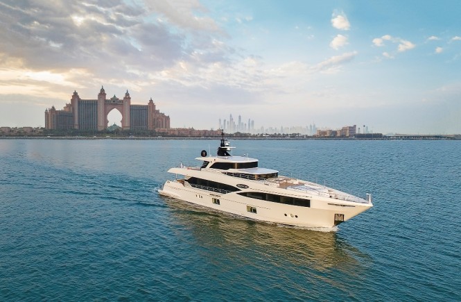 Majesty 100 superyacht Nahar delivered