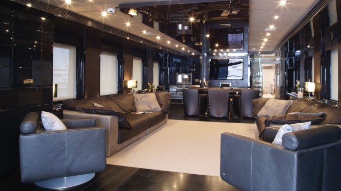 M/Y RL NOOR - Salon. Image credit Bilgin Yachts