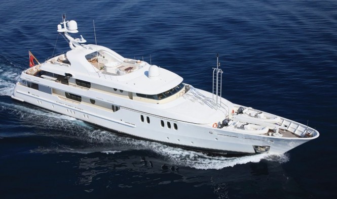 Charter luxury yacht Marla in Greece