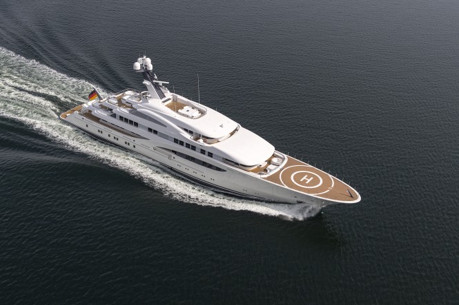 Lurssen M/Y Areti delivered to owner and to debut at the Monaco Yacht Show