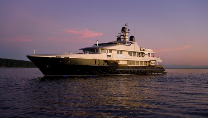 Charter motor yacht Odessa in the Western Mediterranean