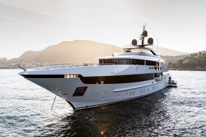Charter brand new superyacht Seven Sins in the Western Mediterranean
