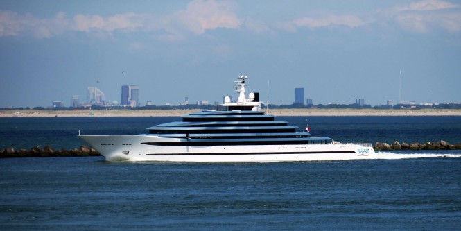Watch: Recently Delivered 110m Mega Yacht Jubilee in Gibraltar