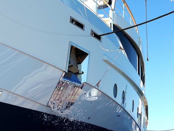 SAGE superyacht gets launched by Admiral